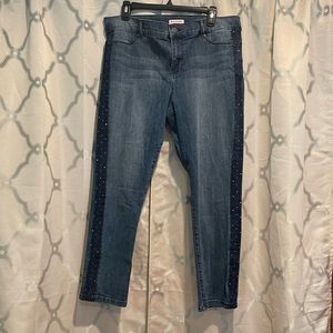juicy couture rhinestone jeans